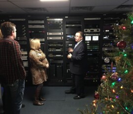 December 5, 2018 - I participated in a Blair County Chamber of Commerce “Visit to Industry” tour at television station, WTAJ. 12/05/18