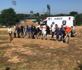 July 2, 2019 - Honored to be able to participate in the Altoona Mobile Emergency Department (AMED) Groundbreaking. 07/02/19