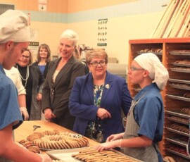 December 18, 2018 - I toured the Greater Altoona Career and Technology Center alongside Eileen Cipriani, Deputy Secretary for the Department of Labor Workforce Development, and Carol Kilko, Deputy Secretary for Department of Community and Economic Development. 12/18/18