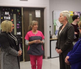 December 18, 2018 - I toured the Greater Altoona Career and Technology Center alongside Eileen Cipriani, Deputy Secretary for the Department of Labor Workforce Development, and Carol Kilko, Deputy Secretary for Department of Community and Economic Development. 12/18/18