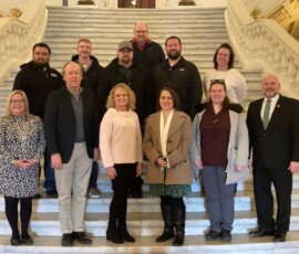 January 26, 2022 - I had a wonderful time meeting with the PA Motor Trucking Association and learning about PA Trucking Fast Forward. This mentoring program will get younger people involved in the trucking industry. We were able to discuss how policy making process relates to businesses and how this impacts the trucking industry. 01/26