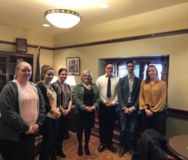 January 29, 2019 - It was so nice to talk yesterday with students from Cumberland Perry Area Vocational Technical School about their education and future goals. 01/29/19