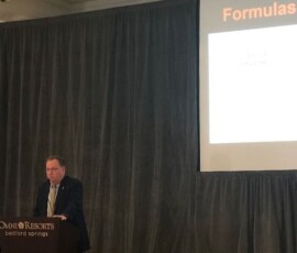 April 3, 2019 - Attended a regional EMS breakfast with other legislators and stakeholders. Pictured is: Robert Hotchkiss CEO/EMS Chief, Southern Chester County EMS who spoke about municipal funding for EMS. 04/03/19